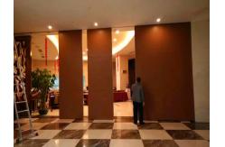 China Classroom Movable Partition Walls Ceiling Sliding Aluminium Track supplier