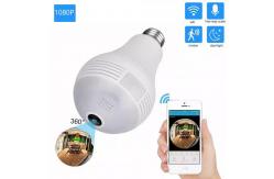 China 1080p 3mp E27 Base Camera Light Bulb 360 Degree Viewing supplier
