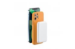 China Magnetic Portable 5000mAh Wireless Charging Power Bank For Iphone 13 supplier