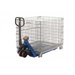 Durable Collapsible Wire Mesh Containers Storage Wire Cage Stackable Stillages for sale