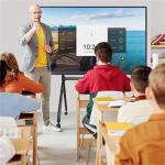 Qtenboard 98 105 110 Inch LCD Display 4K 20 Point Touch Screen Interactive Flat Panel for sale