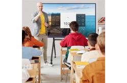 China Qtenboard Factory 86 Inch Interactive Smart Board Whiteboard for Meeting supplier