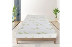China Tri Fold Design Charcoal Foam Mattress With Bamboo Fiber Fabric supplier