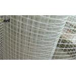 White Alkali Resistant Glass Fiber Mesh C Glass Fiberglass Plastering Mesh 2m Width