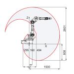 ABB IRB1520ID Welding Robot Arm with Speed 2.2m/s