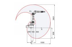 China ABB IRB1520ID Welding Robot Arm with Speed 2.2m/s supplier