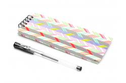 China Custom Printed Spiral Bound Notebooks / Personalized Stationery Notepads And Pens supplier