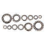 Din6798 External Teeth Serrated Lock Washers Machine Accessories Metric Toothed Lock Washers