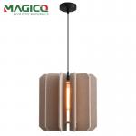 Modern Acoustic Chandelier Hotel Indoor Sound Absorbing PET Felt Acoustic Lampshade For Living Room for sale