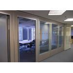 Office Glass Partition Walls , Sliding Glass Partitions For Exhibition Centers for sale