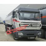 Beiben 10Wheels Fuel Tank Truck Oil Tanker Truck 25cbm 80km/H Max Speed for sale