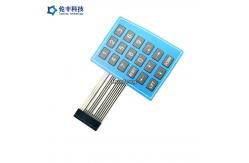 China 3M9448 Adhesive Flat Custom Membrane Switch Mechanical Keyboard supplier