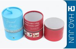 China Round Shape Paper Packaging Carboard Candle Box With Rope on The Top supplier