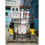 1040x1370mm Auto Chemical Dosing System , PE Dosing System With Agitator for sale