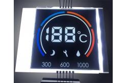 China Transflective FSTN Custom Mono LCD Panel REACH Seven Segment LCD Panel supplier