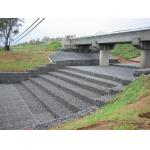 China Galfan Pre Made Gabion Baskets  Gabion 60mm X 80mm manufacturer