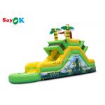 Inflatable Bouncy Slides Bounce House Portable Inflatable Bouncer Slide Gorilla Themed Blow Up Water Slide for sale