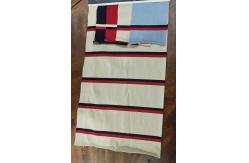 China Breathable Comfortable And Smooth Soft Striped Knit Fabric For Polo Shirt supplier