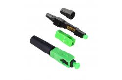 China Field Assembly 60mm Fiber Optic Fast Connectors supplier