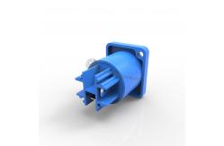 China Ip44 Industrial Power Female Connector Indoor Use Blue Input supplier