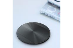 China 10W CD Texture Craft Desktop Wireless Charger Ultra Slim Fast Charging supplier