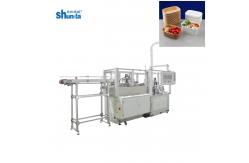 China Fast Speed Automatic Intelligent Rectangular Food Paper Bowl Making Machine supplier