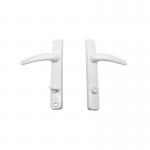 China Plastic Steel Door Opening Transmission Handle Lockable for sale