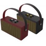 Retro Wooden Cabinet 2×2.5-inch Units With 60 Magnets 7W×2 Power 2400mAh Battery for Home Decor Enthusiasts Music Lovers Etc for sale