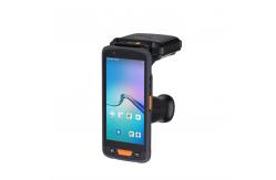 China UHF RFID Handheld Reader with CCD Screen Barcode Scanner and Optional Front Camera supplier