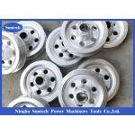 Conductor Stringing Block Aluminum Sheaves For Stringing Pulley With Neoprene Lined