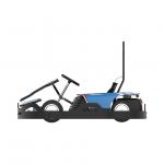 5 Inch Hub Electric Mini Go Kart 43mm Terrain Clearance Fast Go Karts for sale