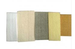 China Heat Resistant Aluminum Profile Felt Belt PBO , Kevlar , Nomex , PES Material supplier