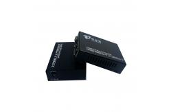 China Unmanaged 5VDC Lc Fiber Switch , 40KM 2 Port Rj45 Switch With POE supplier