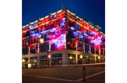 China Displays For Interactive Architectural Mapping Building Facade Projection supplier