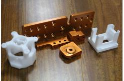 China Custom OEM CNC Machined Plastic Parts Made By PEEK PMMA Acrylic supplier