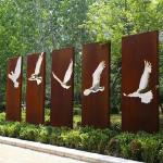 Custom Thickness Modern Weathering Steel Sheet Oem / Odm