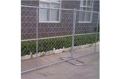China Secure galvanized movable fence temporary chain link fence panels supplier