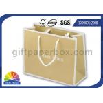 Brown Kraft Paper Bags Wholesale Brown Paper Shopping Bags For Clothes Or Shoes for sale