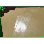 Waterproof 150gsm Brown Kraft Paper With PE Coated For Nuts Bag