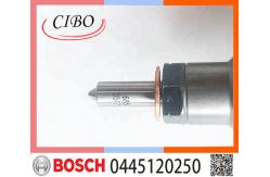 China 1 Year Warranty 0445120250 KOMATSU Fuel Injectors supplier