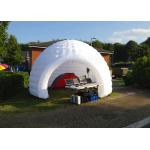 Led Lighting Inflatable Igloo Tent , Oxford Cloth Inflatable Tents For Parties