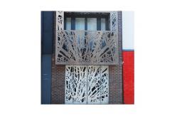 China American Style Custom Laser Cut Metal  Stainless Steel Wall Panels Partition supplier