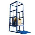 2T Mezzanine Floor Goods Lift 5m 2000KG Warehouse Freight Elevator