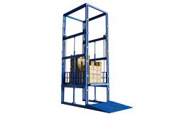 China 2T Mezzanine Floor Goods Lift 5m 2000KG Warehouse Freight Elevator supplier