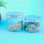 Kitchen Countertop 400ML Plastic Screw Cap Jars Shrink Wrap Logo for sale
