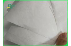 China Non Tearable Waterproof Coated Fabric Paper 1056D 1057D Roll / Sheet supplier