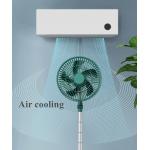 Adjustable Height Telescopic Desktop Rechargeable Fan BSCI Passed for sale