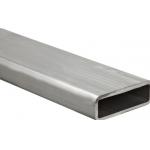 Powder Painted Construction Aluminum Profile Rectangular Tubing Extrusions 6061 for sale