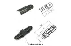China High Quality Black 28mm Lean Pipe Joint Connertor supplier