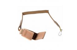 China Duty Belt Loop Coiled Tool Lanyard Tactical Coiled Pistol Retention Lanyard supplier
